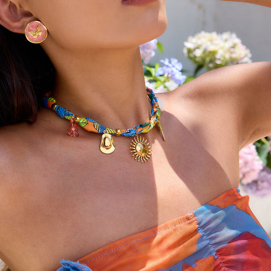 Womens Ocean-Style Shell Dopamine Necklace